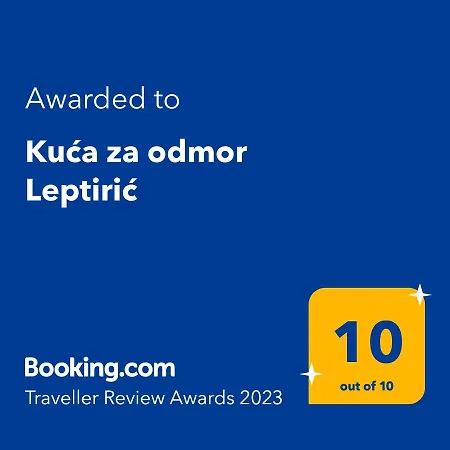 Kuca Za Odmor Leptiric Pisak